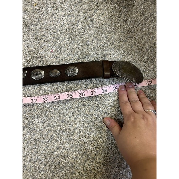 Harley Davidson Womens Studded Belt 34 Medium Eagle Motorcycling Grunge Riding‎ main image 5